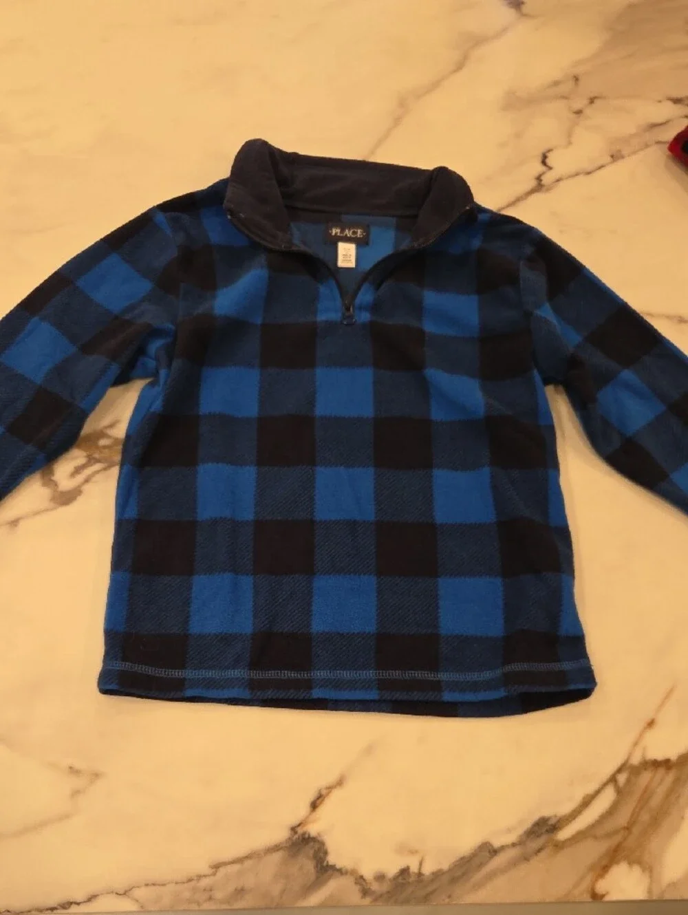 LOT of 4 Children's Place Quarter-Zip Fleece Sweaters, 7/8